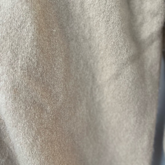 Sutton Studio Cashmere Only at Bloomingdale’s Vintage Tan Sweater Cardigan - Picture 7 of 7
